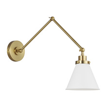 Visual Comfort & Co. Studio Collection CW1151MWTBBS - Wellfleet Sconce