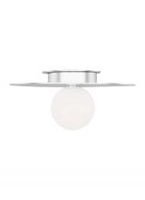 Visual Comfort & Co. Studio Collection KF1011PN - Nodes Contemporary 1-Light Indoor Dimmable Medium Flush Mount Ceiling Light