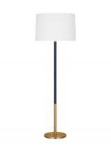Visual Comfort & Co. Studio Collection KST1051BBSNVY1 - Monroe Modern 1-Light Indoor Large Floor Lamp