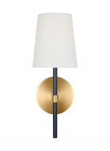 Visual Comfort & Co. Studio Collection KSW1081BBSNVY - Monroe Small Single Sconce