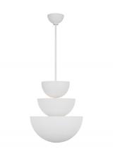 Visual Comfort & Co. Studio Collection LXC1039CPST - Beaunay Casual 9-Light Indoor Dimmable Large Chandelier