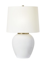 Visual Comfort & Co. Studio Collection LT1211NWH - LILIAN 1L MD TABLE LAMP NWH