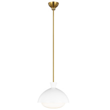 Visual Comfort & Co. Studio Collection AEP1031BBSMWT - Lucerne One Light Large Pendant