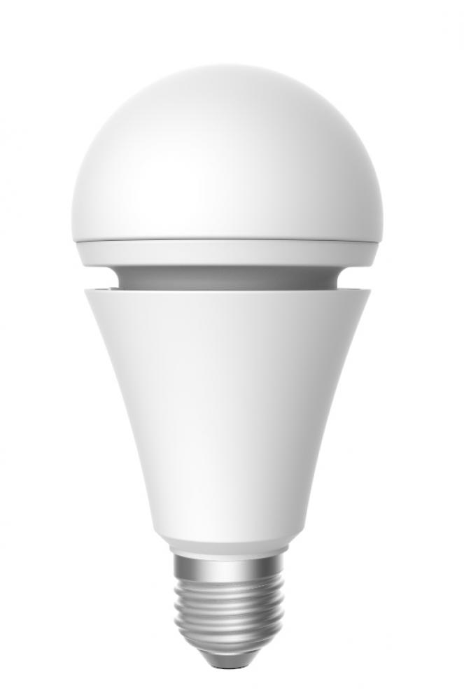 LED Bulb, B-LED26S10A07W, E26 Socket, 7W A21 Battery Backup with Hook, Non-Dimmable, 3000K, 600 Lume