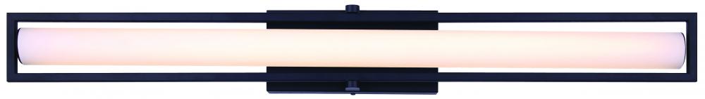 Joir LED Integrated Vanity Light, Black Finish