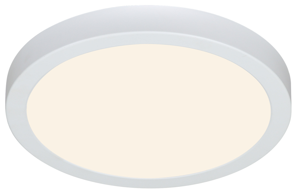 LED Flush Mount 9-Inch White Finish with 5CCT