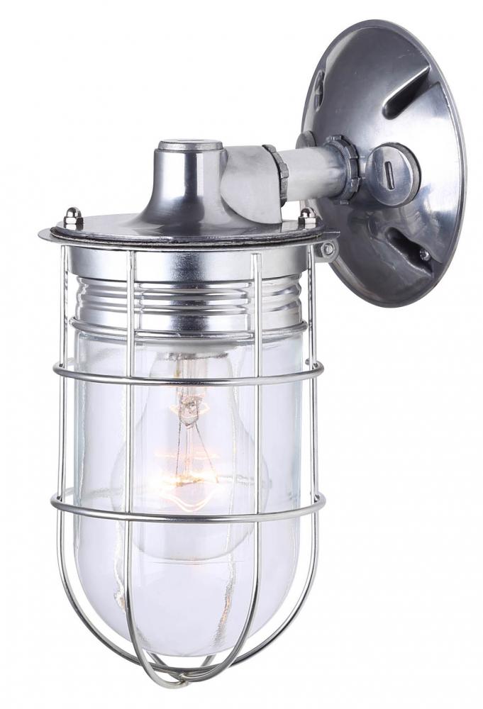 IOL337AL, 1 Light Outdoor Lantern,  Finish