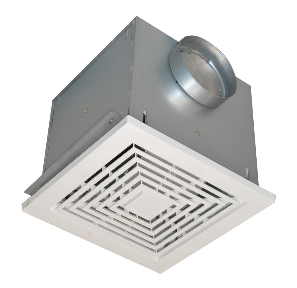 Ultra Quiet Ceiling Exhaust Fan, 150 CFM, Variable Speed EC Motor, Energy Efficient, Easy Install