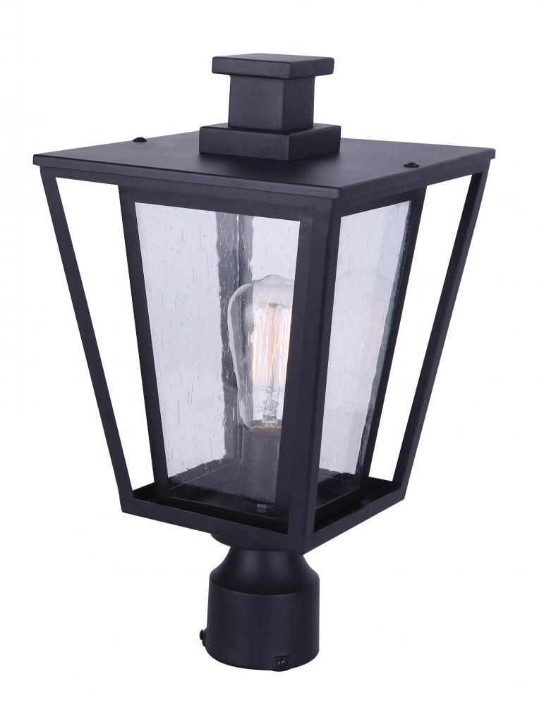 GROVE Black Outdoor Post Lantern