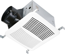Canarm CEP110 - Ultra Quiet Ceiling Exhaust Fan, 110 CFM, 0.3 Sone, Super Silent, Energy-Efficient Bathroom Vent