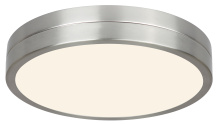 Canarm CL-25F-12-BN-C - BRIAR LED Flush Mount 12-Inch Brushed Nickel Finish with 5CCT
