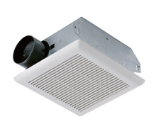 Canarm C50 - Compact Ceiling Exhaust Fan, 50 CFM, 3.4 Sone, 38W, Bathroom Ventilation, Low Profile Design