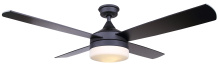 Canarm CF52NYR4BK - Nyro 52-Inch Ceiling Fan, Reversible Blades and Remote Included