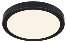 Canarm DL-9F-20DCW-BK-C - LED Flush Mount 9-Inch Matte Black Finish with 5CCT