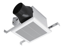Canarm CP50 - Ultra Quiet Compact Bath Fan, 50 CFM, 0.7 Sone, 15W, Silent Bathroom Ventilation Fan, Easy Install