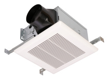 Canarm CNP100 - Ultra Quiet Compact Bath Fan, 100 CFM, 9”x9”x5.75”, 4” Discharge, Low Noise, High Efficiency