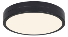 Canarm CL-25F-12-BK-C - BRIAR LED Flush Mount 12-Inch Matte Black Finish with 5CCT