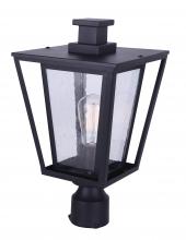 Canarm IOL483BK - GROVE Black Outdoor Post Lantern