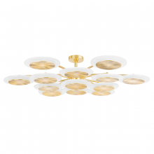 Corbett 328-57-VPB - Topaz Semi Flush