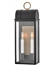 Hinkley 10664BK-BU - Medium Wall Mount Lantern