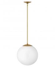Hinkley 3744HB-WH - Medium Orb Pendant