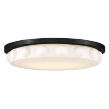 Hinkley 47603BK - Medium LED Flush Mount