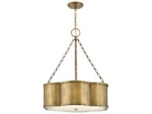 Hinkley 4446HB - Small Drum Chandelier