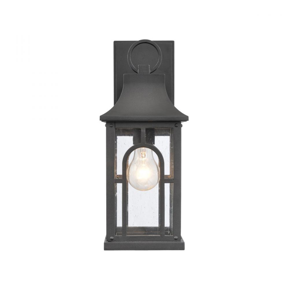 Triumph 14.5'' High 1-Light Outdoor Sconce - Textured Black