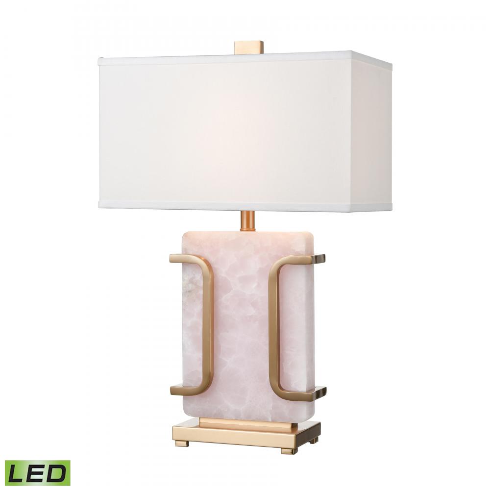 Archean 29'' High 1-Light Table Lamp - Pink - Includes LED Bulb