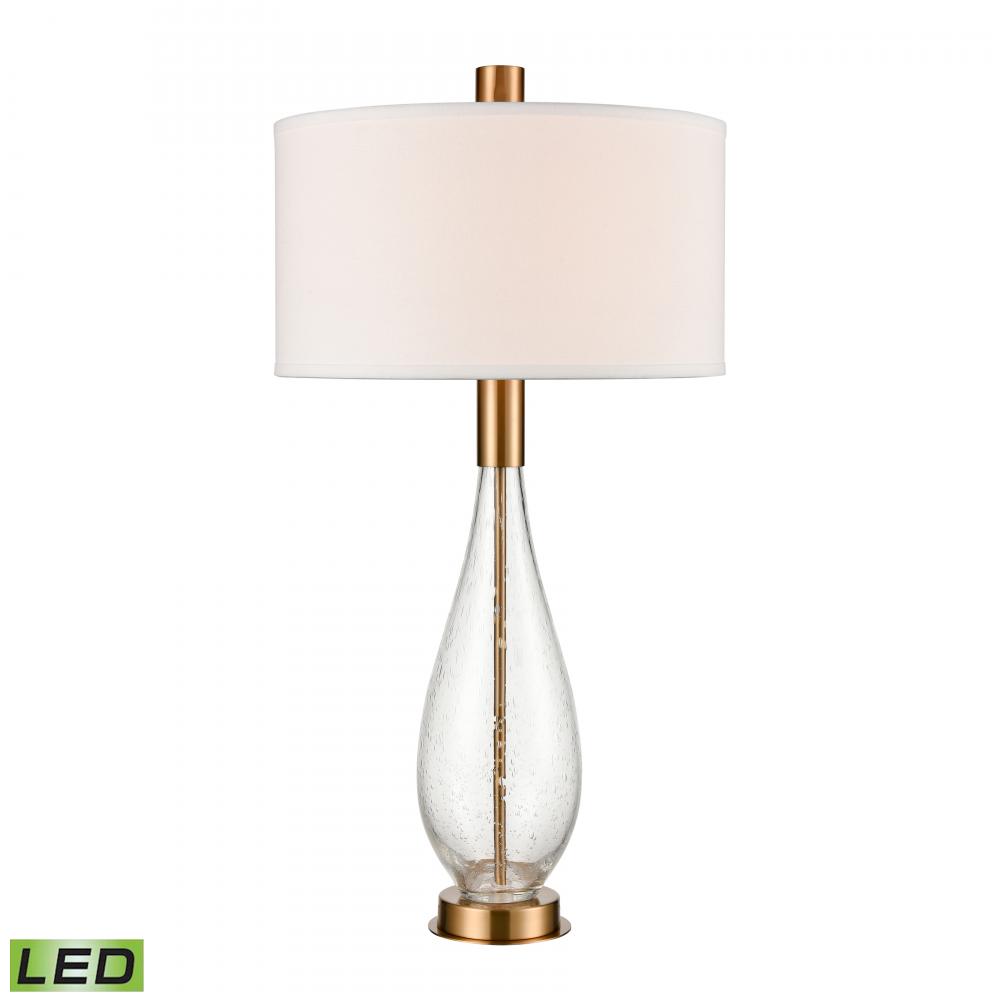 Chepstow 36'' High 1-Light Table Lamp - Clear - Includes LED Bulb