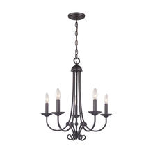 ELK Home 1505CH/10 - Thomas - Williamsport 20'' Wide 5-Light Chandelier - Oil Rubbed Bronze