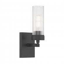 ELK Home 2611-MB-CL - Lida 12'' High 1-Light Sconce - Matte Black