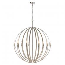 ELK Home 81467/10 - Rotunde 38'' Wide 10-Light Chandelier - Beechwood