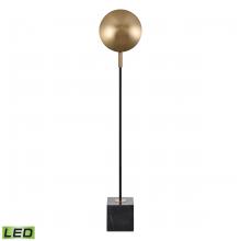 ELK Home H0019-11074-LED - Addy 58'' High 1-Light Floor Lamp - Aged Brass - Includes LED Bulb