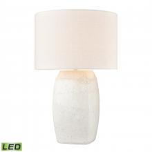 ELK Home H019-7255-LED - Abbeystead 23'' High 1-Light Table Lamp - White - Includes LED Bulb