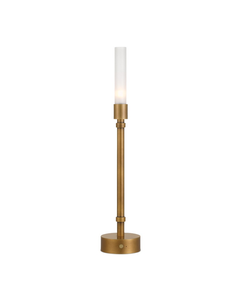 Paseo Brass Cordless Table Lamp