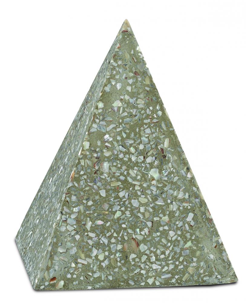 Abalone Small Concrete Pyramid