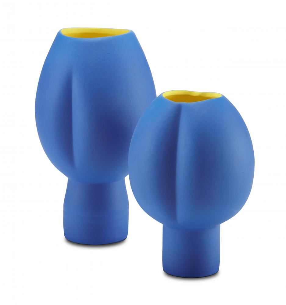 Yuzhi Blue Vase Set of 2