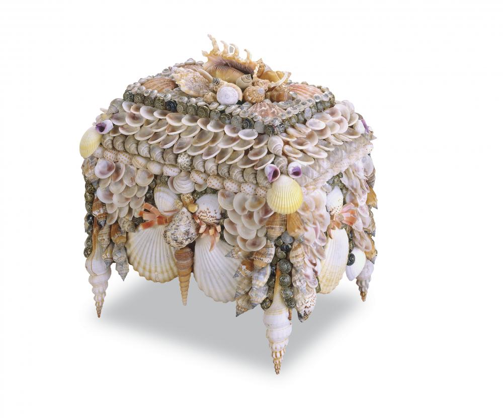 Boardwalk Natural Shell Jewelry Box