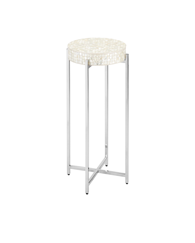Gerri Dot Mother of Pearl Drinks Table