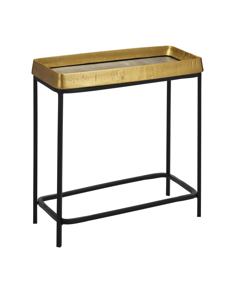 Tanay Brass Side Table