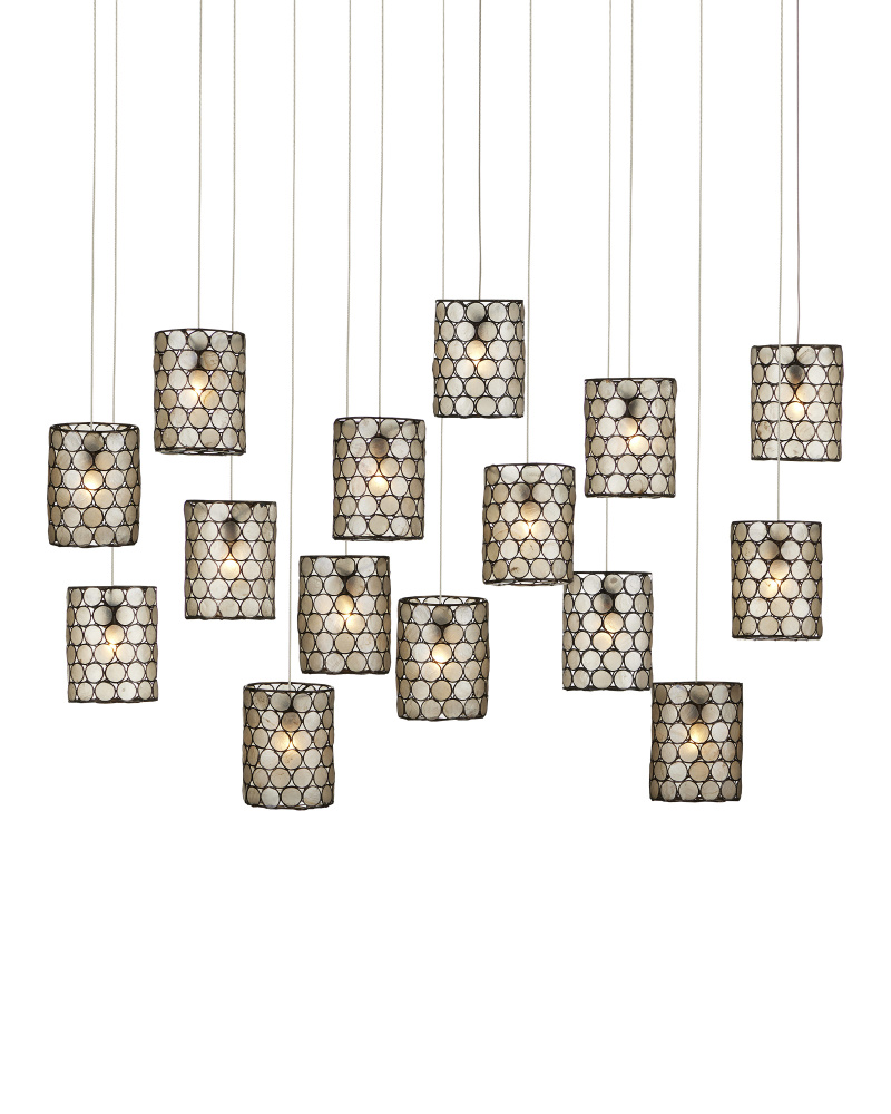 Regatta 15-Light Linear Multi-Drop Pendant