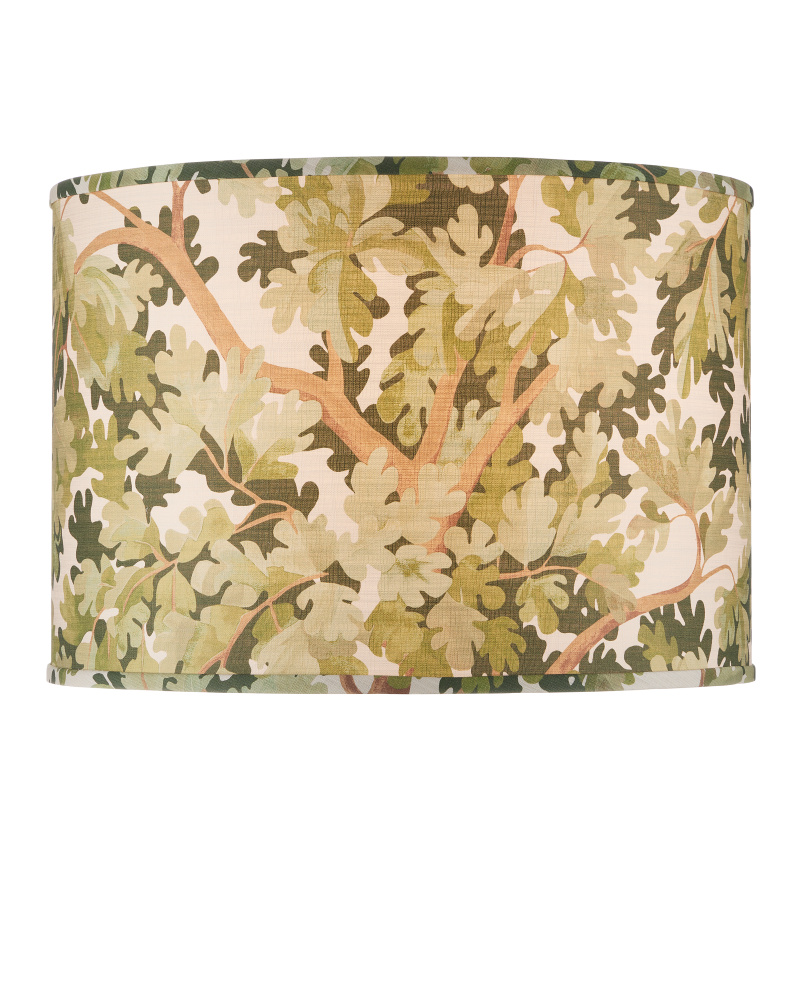 Woodland Green Drum Lamp Shade