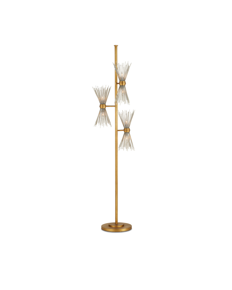 Novatude Gold Floor Lamp
