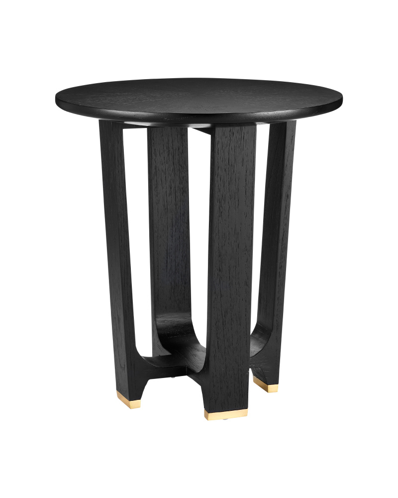 Blake Black Accent Table