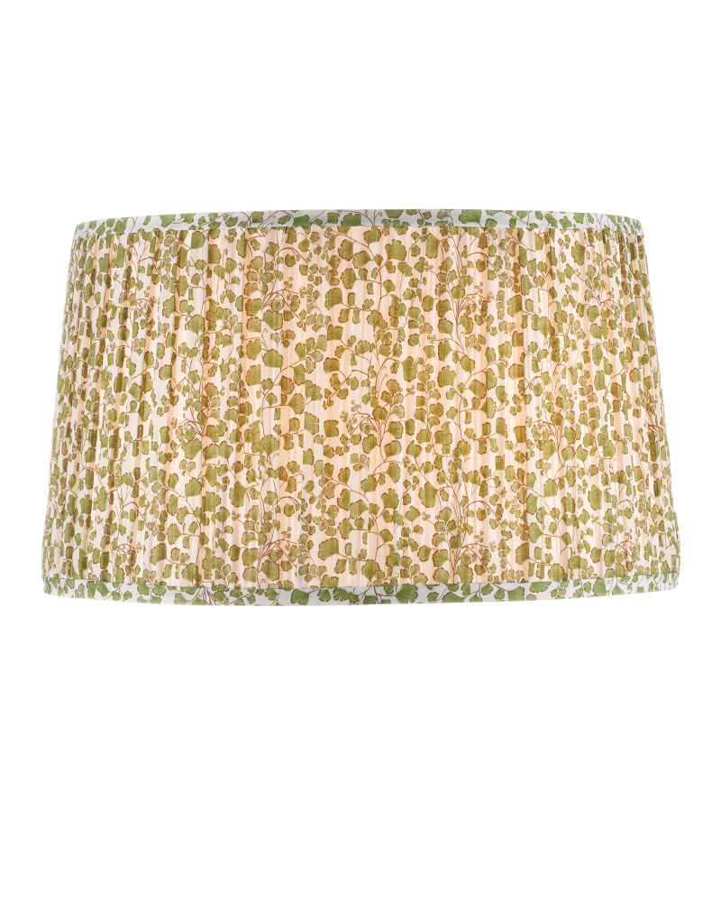 Maiden Fern Green Tapered Lamp Shade