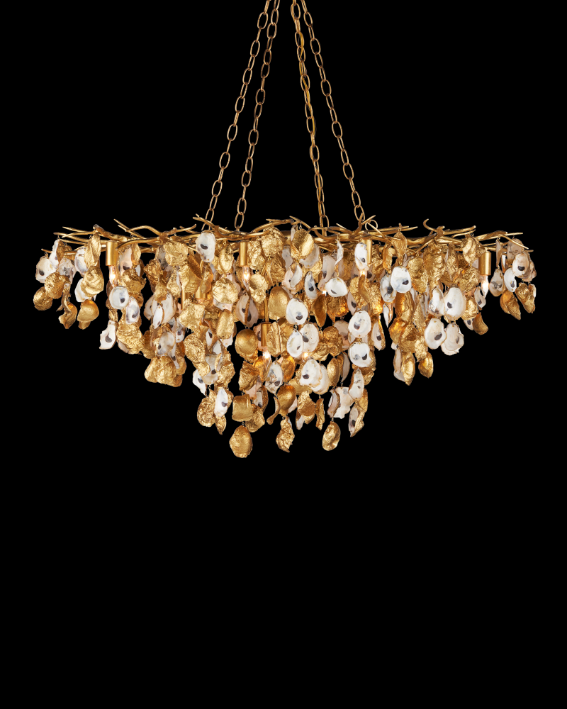 Lucullan Gold Chandelier