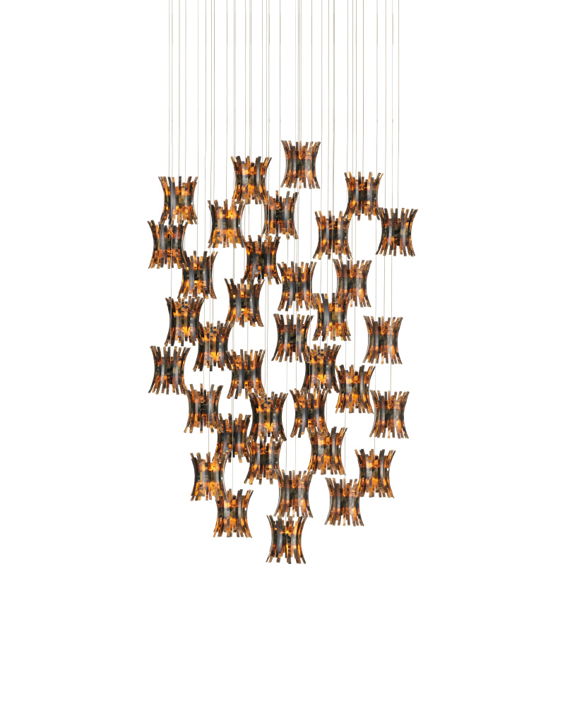 Alsop 36-Light Round Multi-Drop Pendant