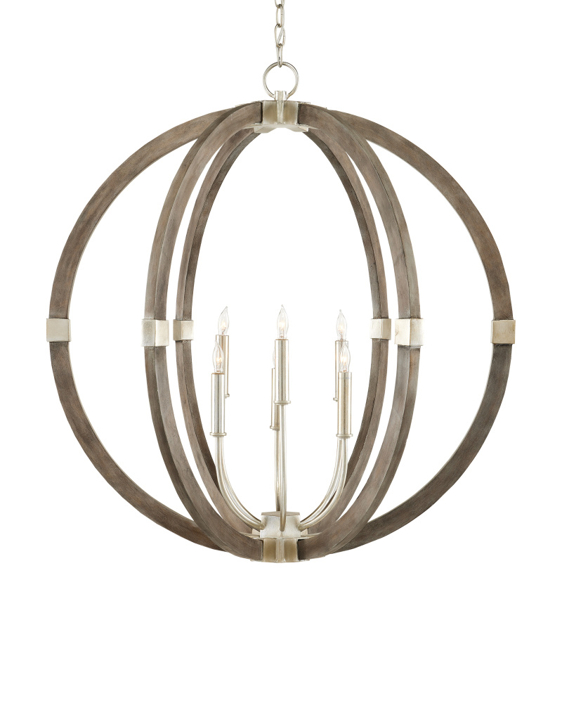 Bastian Gray Orb Chandelier