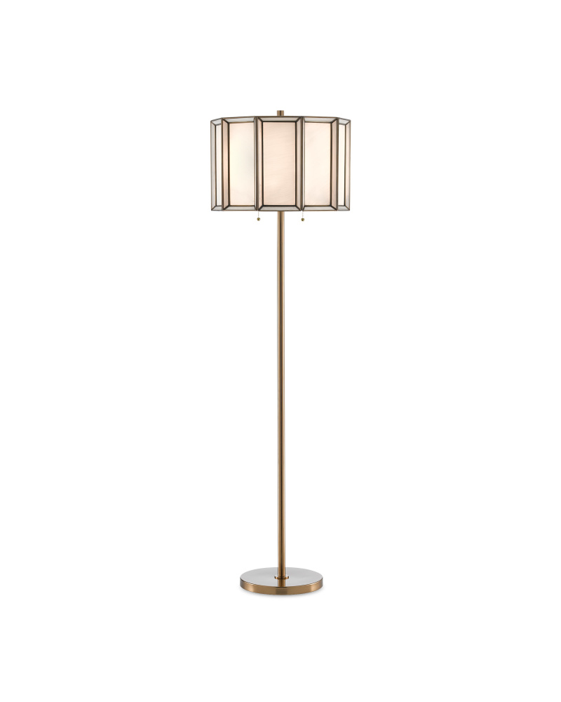 Daze Brass Floor Lamp